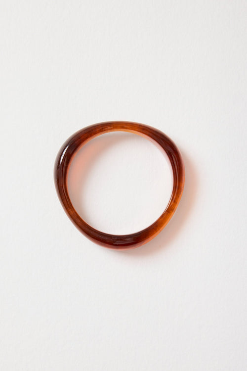 brown resin bangle