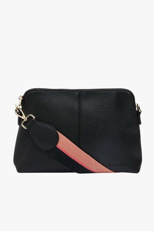 Burbank Black Large Crossbody Bag ACC Bags - Clutch, Shoulder, Tote, Bum, Backpack Elms+King   