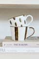 Zanzibar Spotted Brown and White Mug