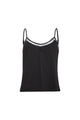 Heart & Camisole Black Cami