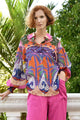 Island Hop Bright Multi Pattern Shirt