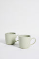 Caffeine Fix Green Speckle Pack 2 Mugs