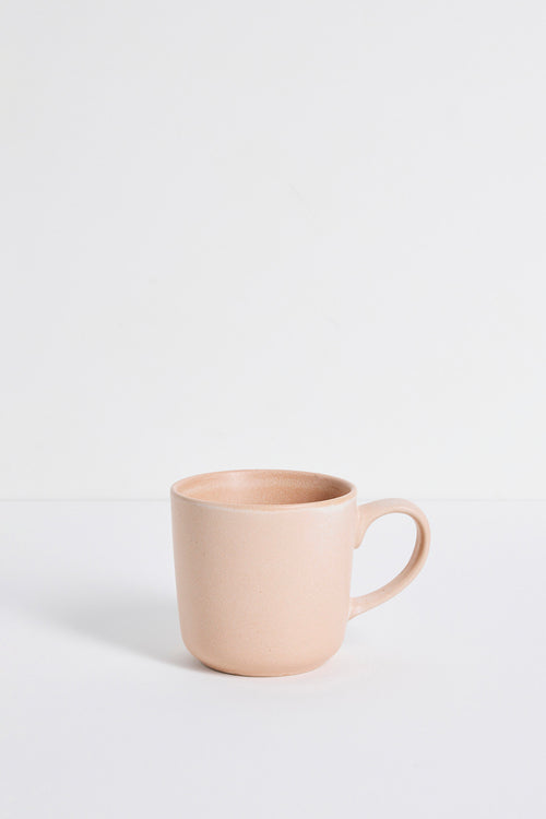 pink speckle mug set