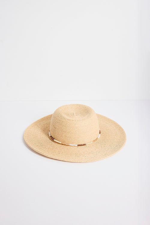Multi Band Wide Brim Hat