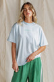 Captain Light Blue Oversized Tee