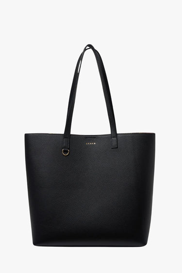 Carter Black Chain Print Lining Tote Bag