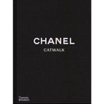 Black book titled 'Chanel Catwalk' with 'Thames & Hudson' on a white background