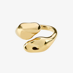 gold adjustable ring