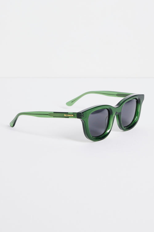 green sunglasses