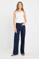 Zoey Indigo Tall High Rise Wide Leg Pocket Jean