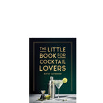 Book titled 'The Little Book for Cocktail Lovers' with cocktail-themed cover on a white background