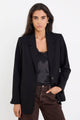 Diploma Black Two Button Vent Sleeve Blazer