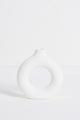 Donut White Small 13x12.5cm Candle Holder