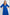 Woman wearing a bright azure blue tiered maxi dress with puff sleeves, button-front bodice, and v-neckline, styled with black woven flats.