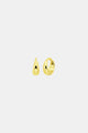 Drop Gold Small 10mm Huggie Earrings