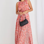 Aquarius Cinnamon Floral Tiered Split Front Maxi Skirt WW Skirt Ivy + Jack   