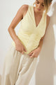 Era Butter Jersey Knit Sleeveless Top