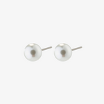 pearl stud earrings