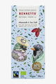 Fairtrade Amaranth + Sea Salt Chocolate (Blue) EOL 100gm