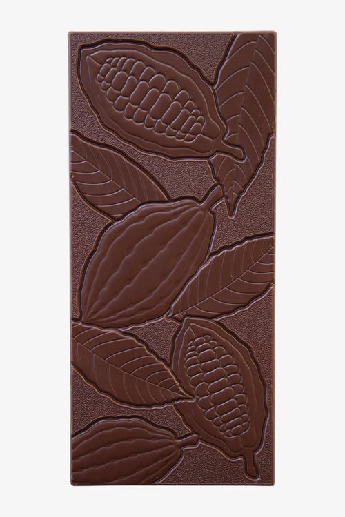 Fairtrade Amaranth + Sea Salt Chocolate (Blue) 100gm