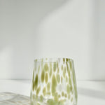 Freckle Olive 7x10cm Glass Tumbler