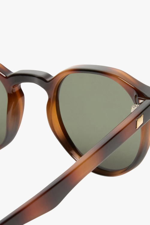 Brown Round Sunglasses