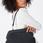 Ginny Black Braid Shoulder Bag ACC Bags - All, incl Phone Bags Saben   