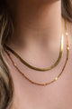 Filigree Gold Chain Necklace