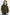 Woman wearing an olive green sweater and blue jeans on a white background
