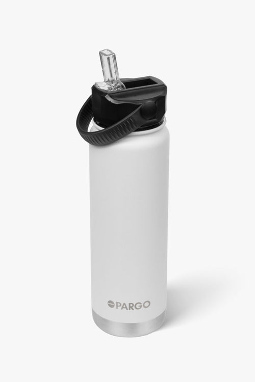 White Reusable Drink Bottle