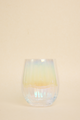 Iridescent Ripple Stemless Glass