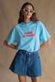 Je'Taime Ice Blue Tee