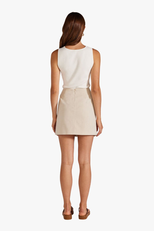 Leni Oat Mini Skirt WW Skirt Staple The Label   