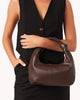 Myla Chocolate Handle Small PU Bag