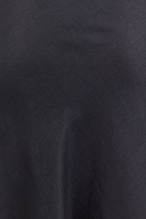 Dark gray fabric texture close-up