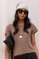 Observe Mocha Baby Tee