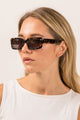 Odessa Tort Rectangular Sunglasses