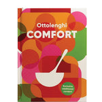 Book cover of 'Comfort' by Ottolenghi with colorful abstract design and spoon illustration.