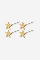 Regina mini Star Stud Gold Earrings Two Pack EOL