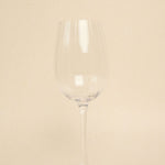 Ripple Clear Tall Wine Glass