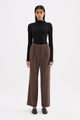 Nadia Chocolate Tailored Pant