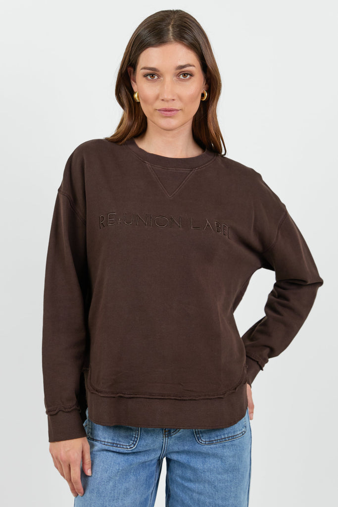 Choc Scribes Shop Scribe Chocolate Re:Union Sweatshirt | Flo & Frankie