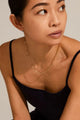 Ronja Rectangular Chain Link Gold Necklace