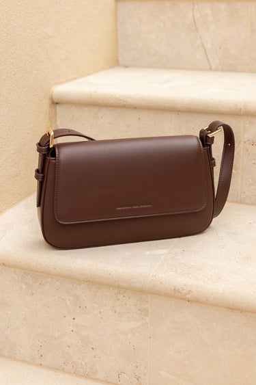 Date Night Dark Coffee Shoulder Bag