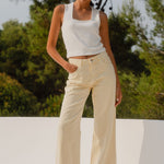 Resolute Butter Wide Leg Jeans