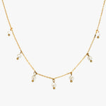 gold pearl necklace