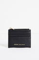 Small Black Leather Card Holder