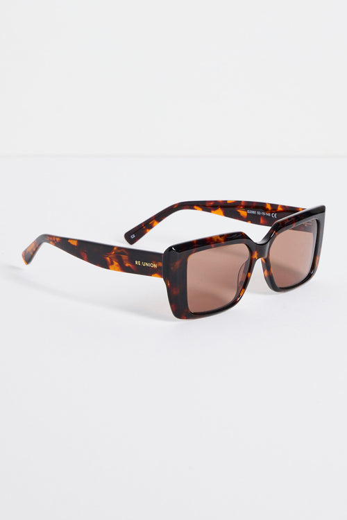 tort square sunglasses