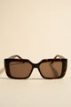 Soho Dark Tort Square Sunglasses