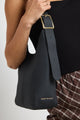 Soho Black Leather Large Bucket Bag